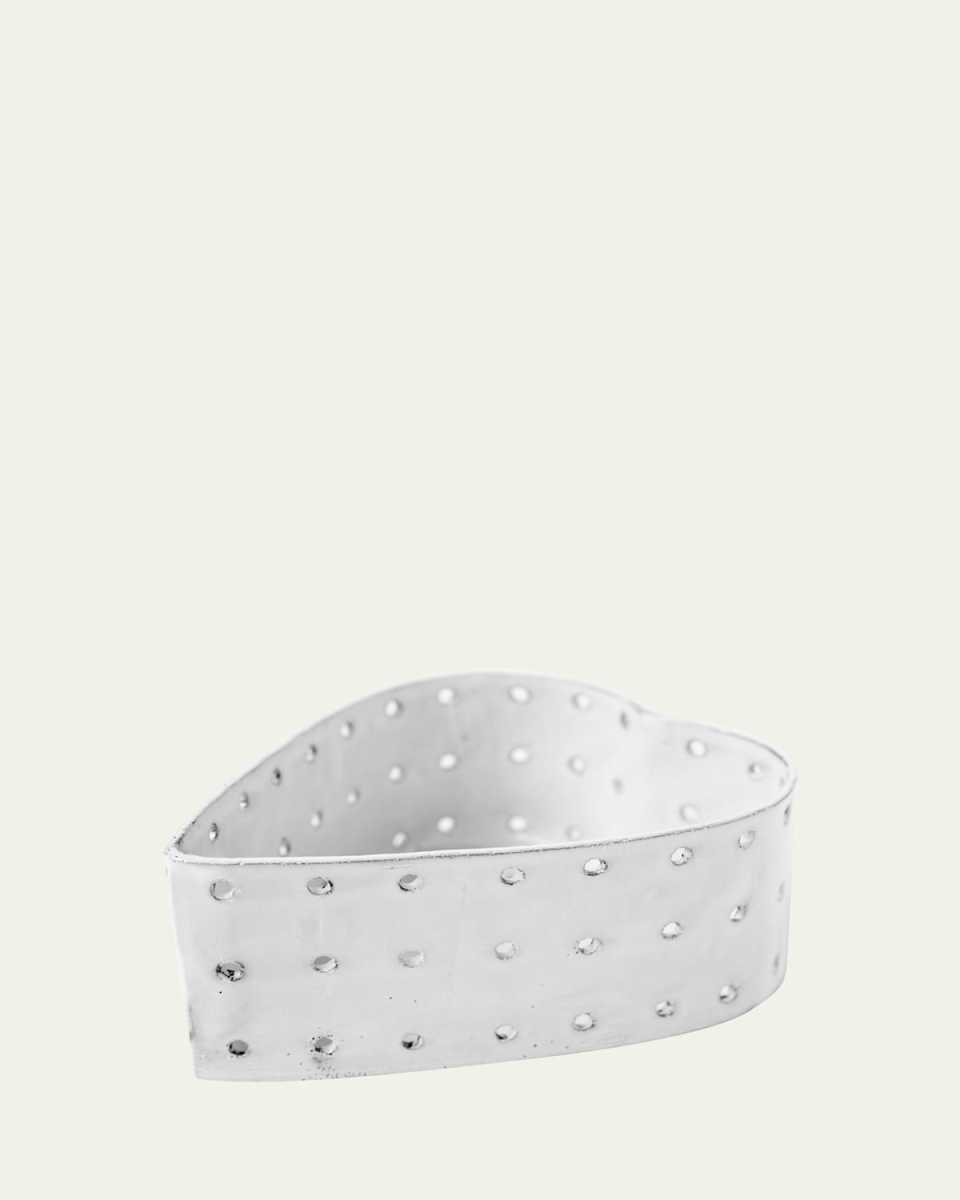 Heart Dish with Holes